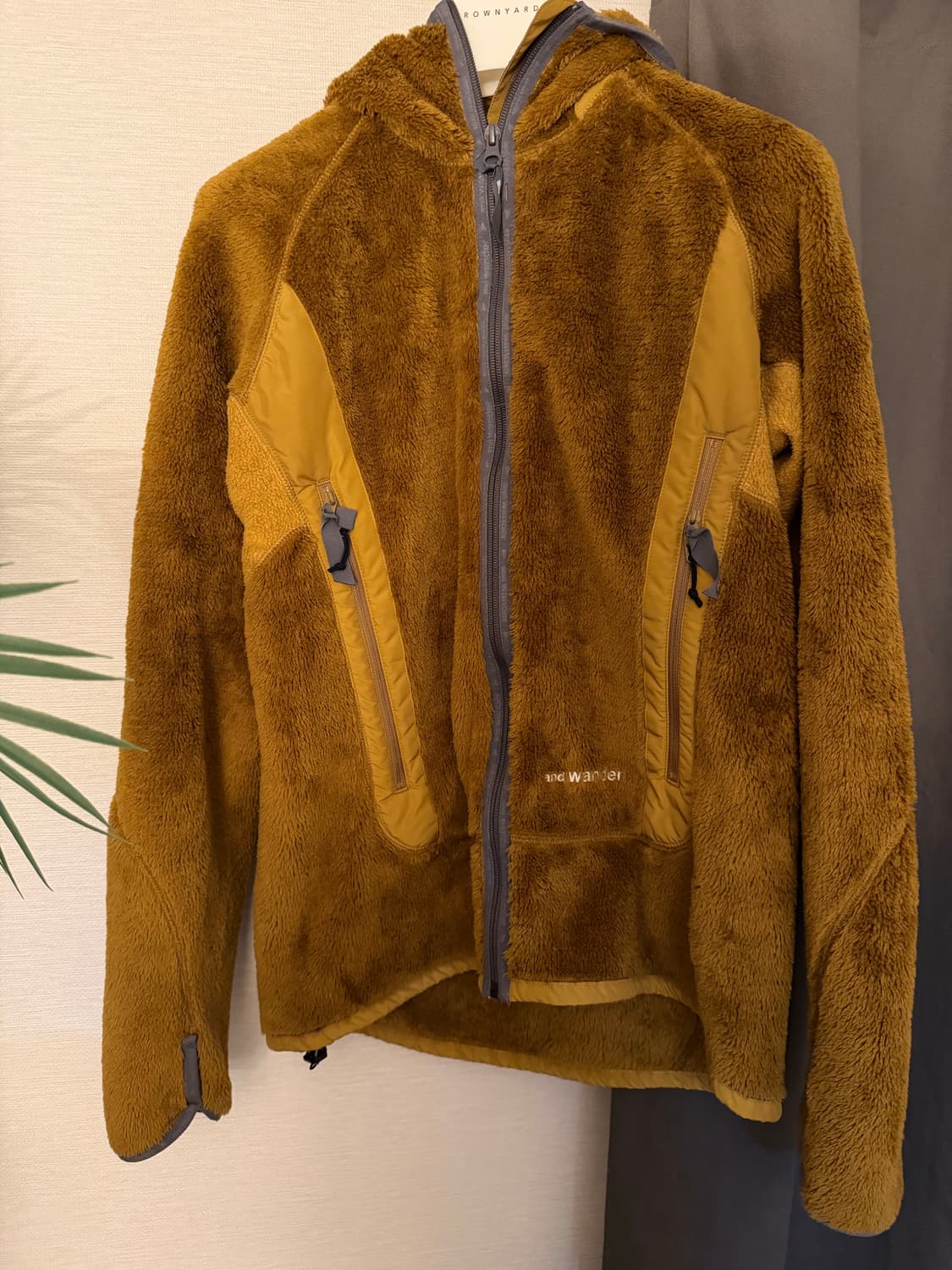 앤드원더 하이로프트 플리스 후디파카 상품이미지1