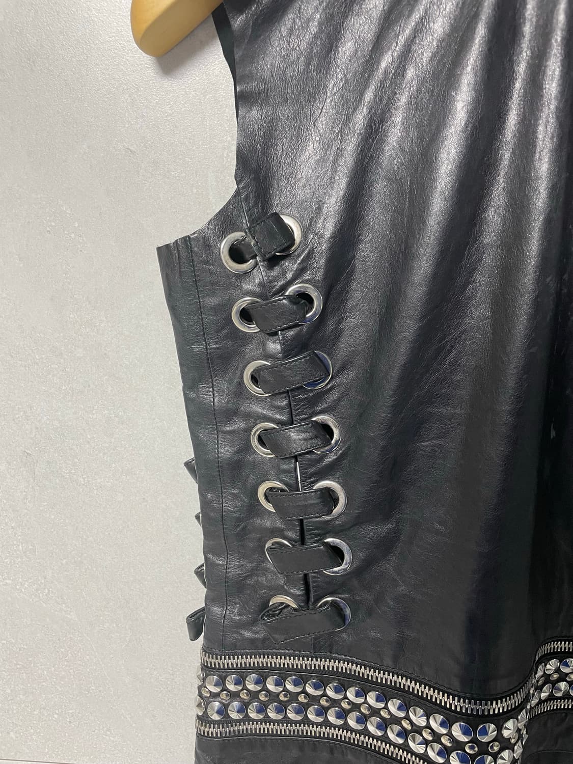 발망 데카르넹 2011ss 레더베스트 상품이미지6