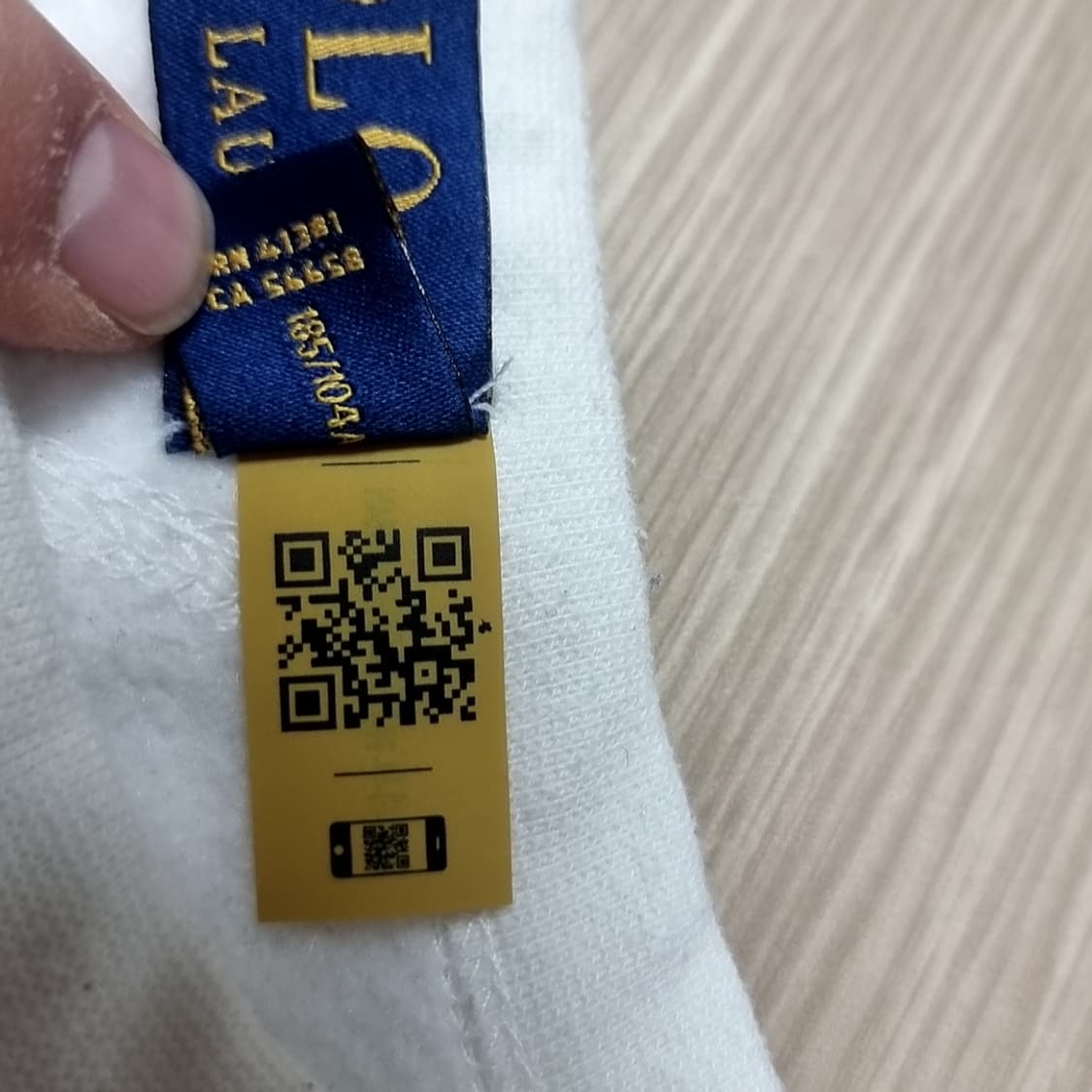 폴로 랄프로렌 화이트 맨투맨(xl) 상품이미지6