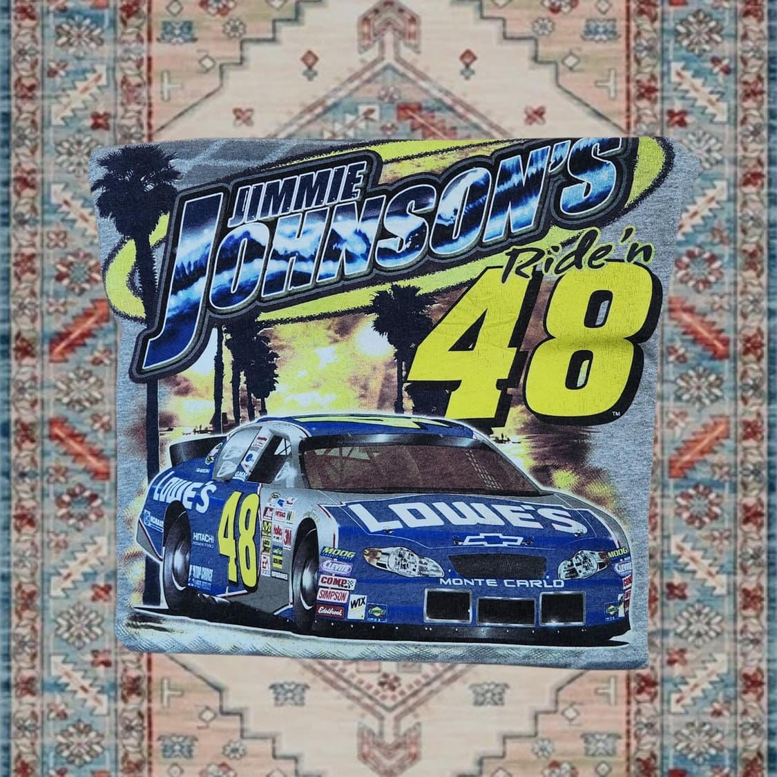 NASCAR Jimmie Johnson 48 그래픽 티셔츠 M 상품이미지3