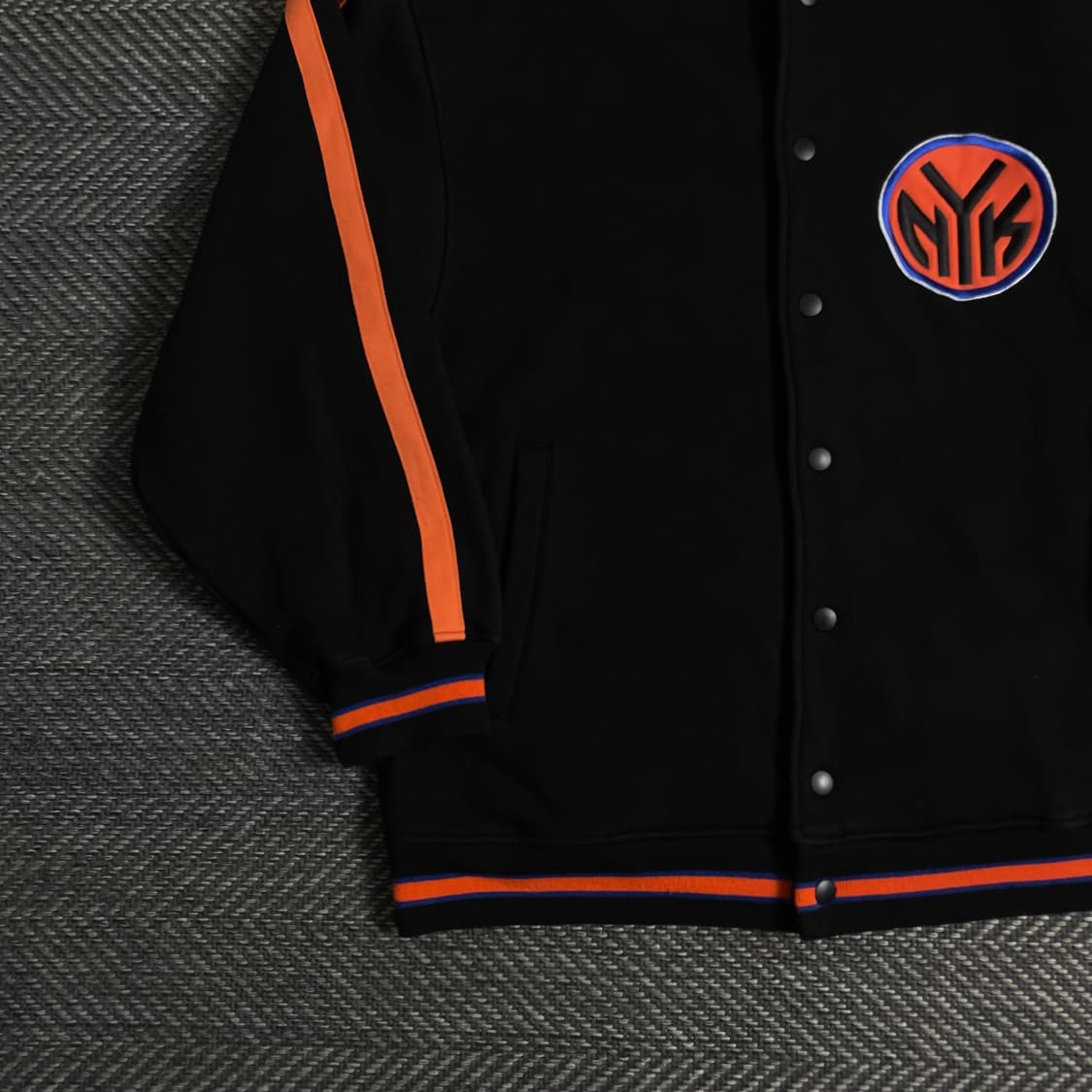 00s 리복 NBA 뉴욕 닉스 올드스쿨 바시티 자켓y 3449 상품이미지3