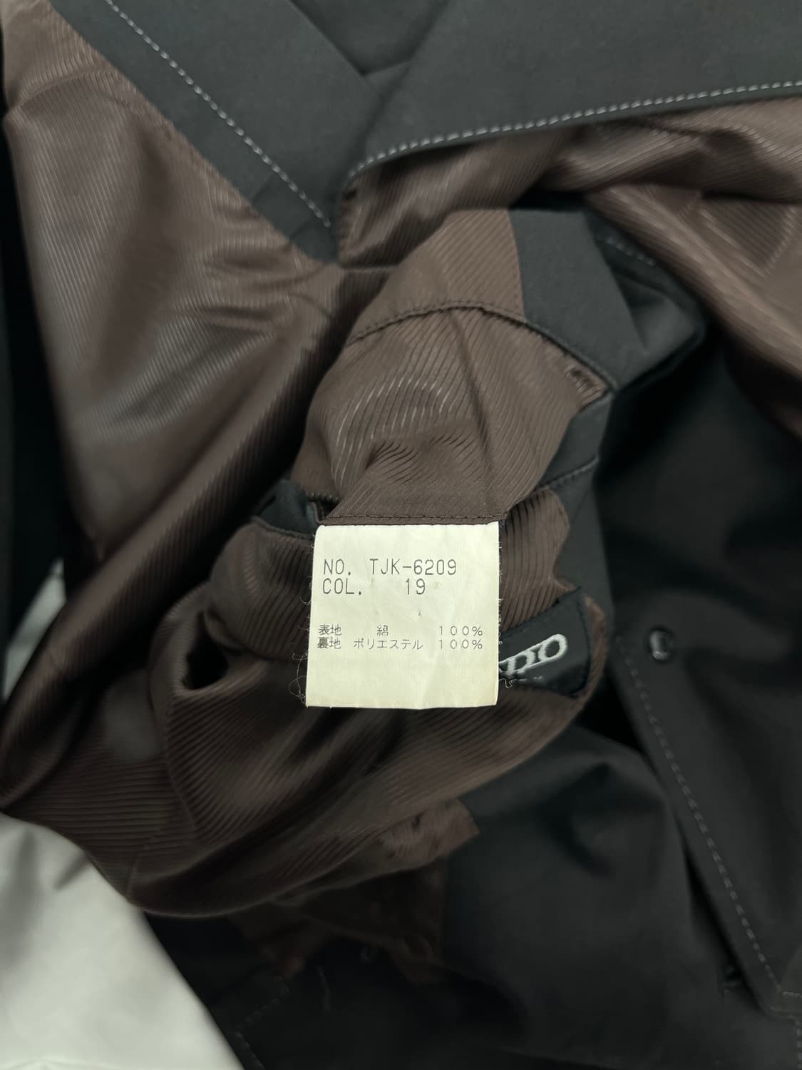 TORNADO MART 나일론 화이트 스티치 자켓  상품이미지7