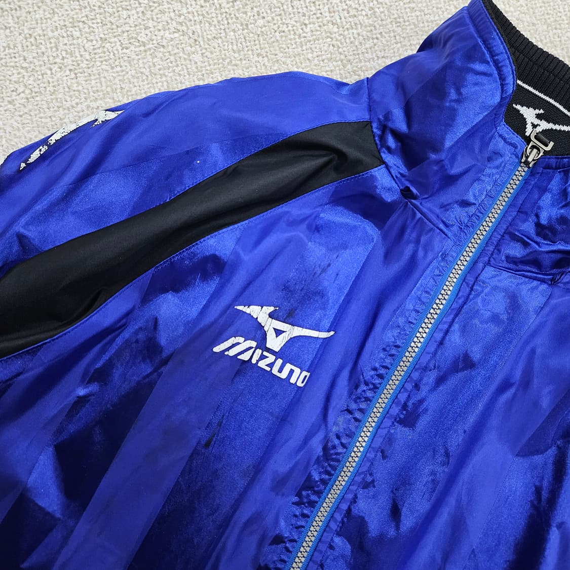 [L] 미즈노 윈드브레이크 바람막이 집업 자켓 1210J1 상품이미지6