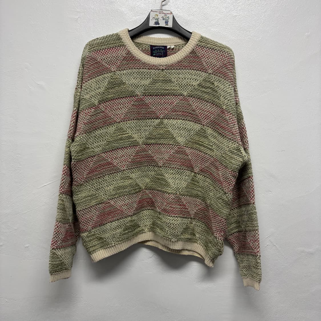 리버사이드 패턴 니트 상품이미지1