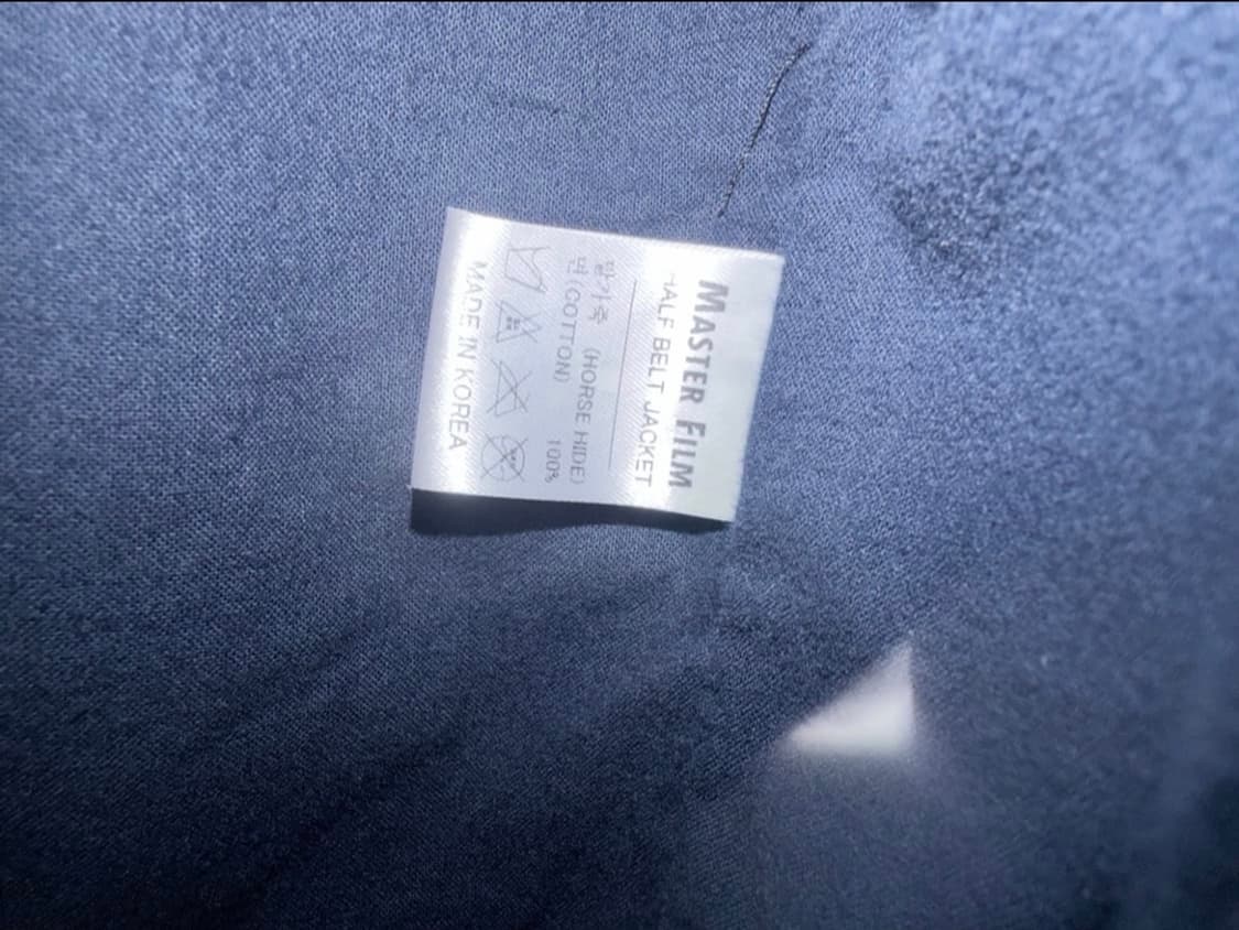 마스터필름 30' Half belt jacket 40사이즈 상품이미지4