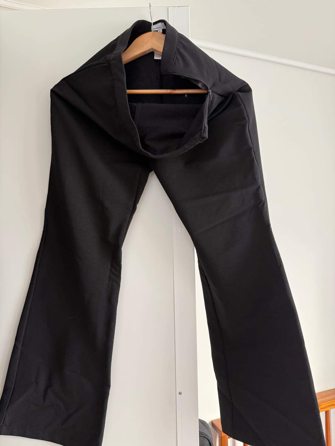 미세키서울  Layered skirt pants set BLACK 상품이미지4