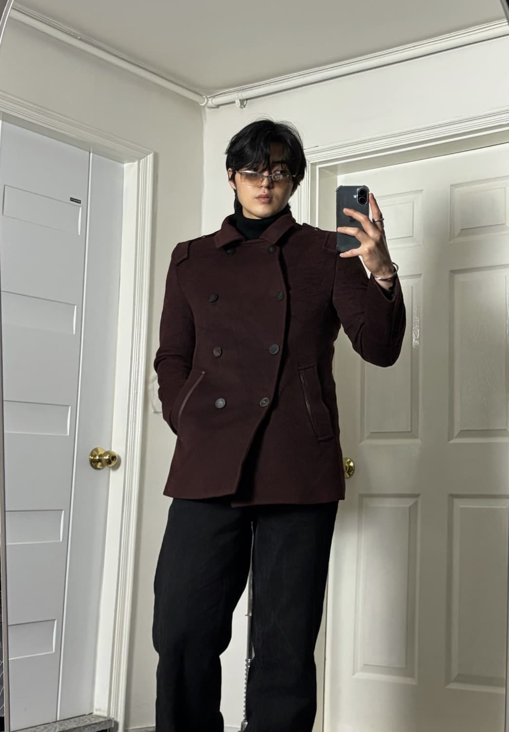 SIEG 브리티쉬 더블브레스트 코트 상품이미지1