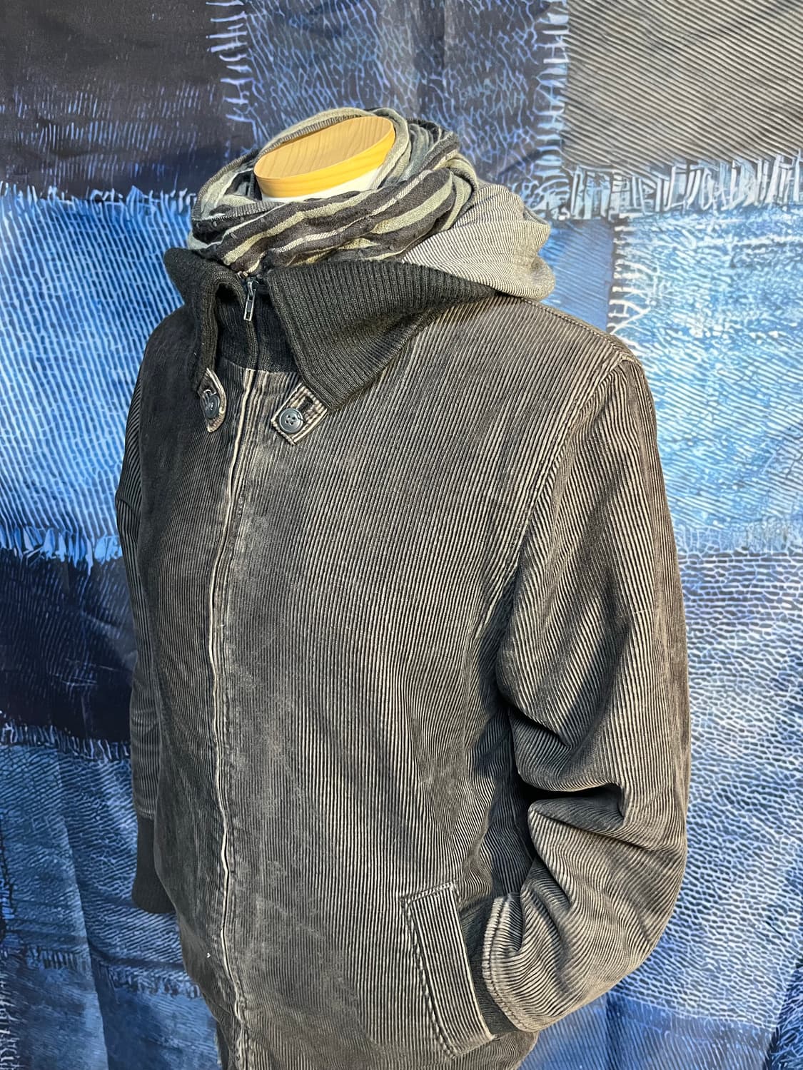 코듀로이 하이넥 집업 자켓 상품이미지9