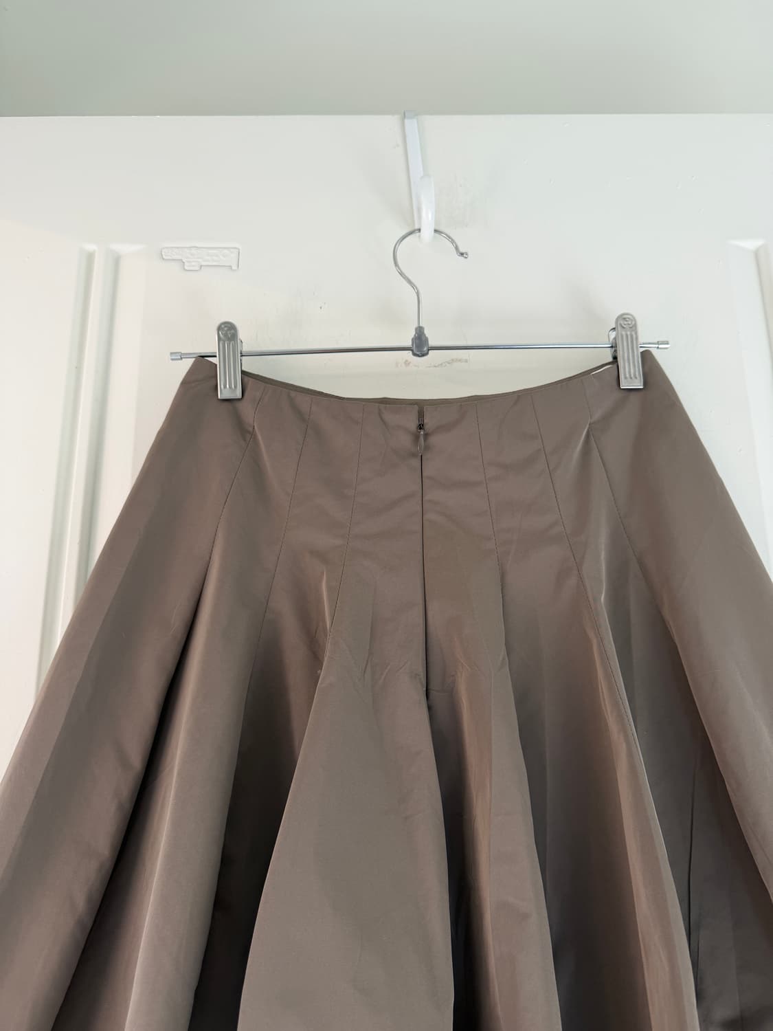 일본빈티지 모카 핀턱 미디스커트 상품이미지8