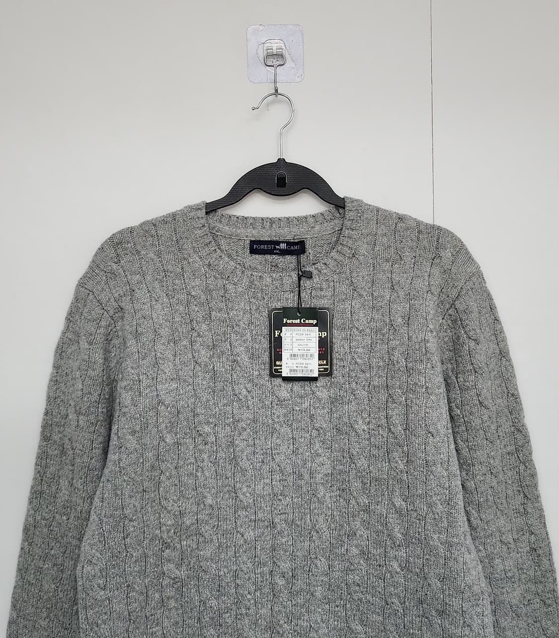 포레스트캠프 110 꽈배기니트 케이블니트. 새상품 상품이미지7