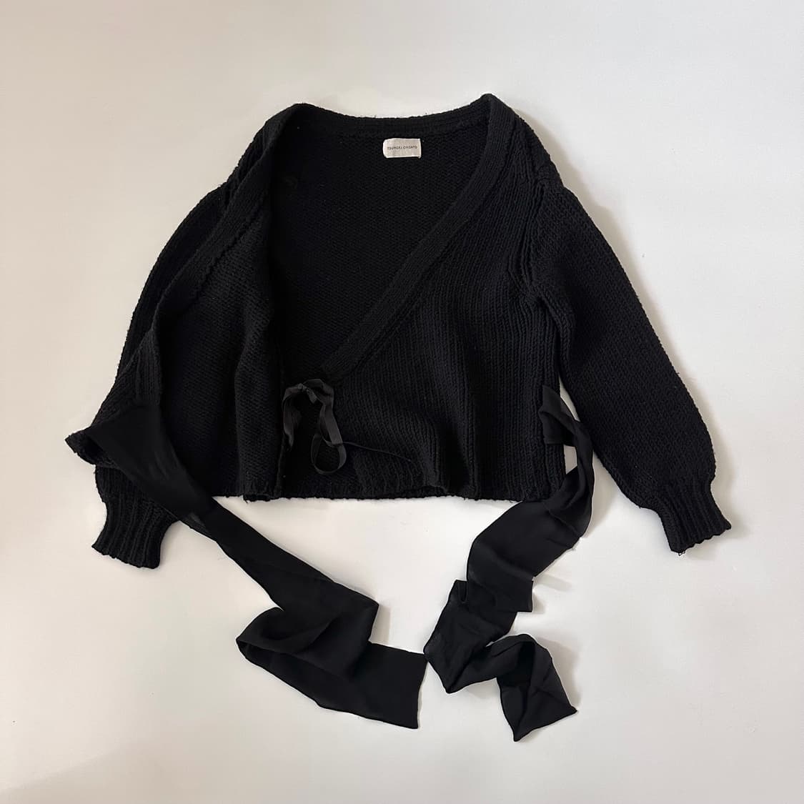 츠모리치사토 tsumori chisato 디테일 가디건 상품이미지3