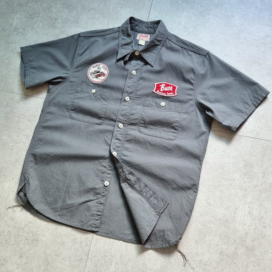 Buco S/S Motorcycle Shirt M, 100 sz 상품이미지3