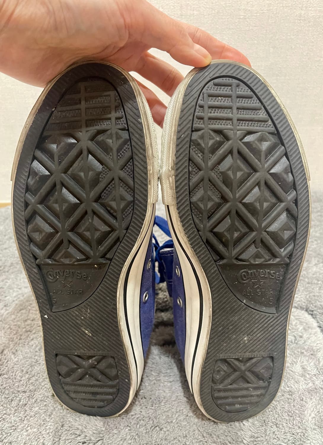 컨버스 x 존 바바토스 척테일러 하이 빈티지 블루/240  상품이미지4