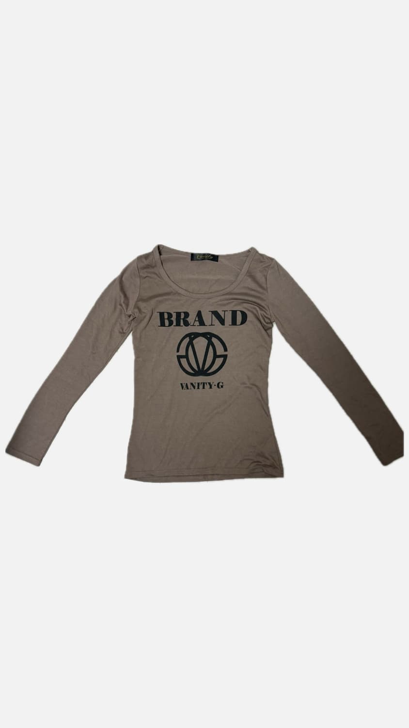 VINTAGE 레터링 롱슬리브 상품이미지2