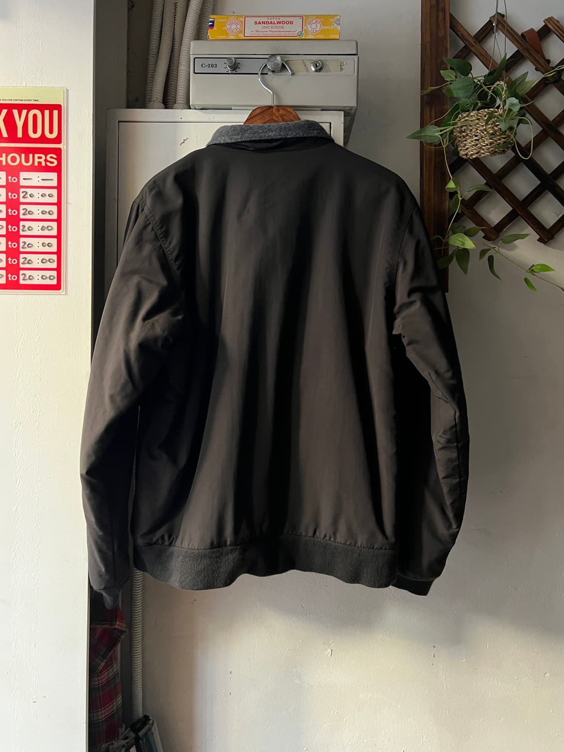 [S]엘엘빈 USA 플리스 라이닝 블랙 웜업 자켓 상품이미지7