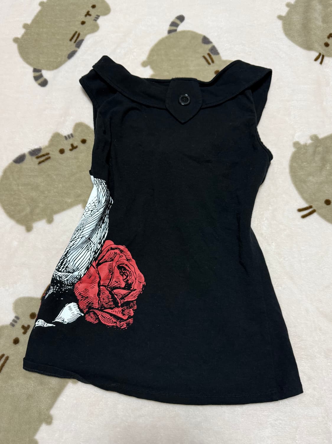 세일러 카라 고딕 해골 슬리브리스 상품이미지2