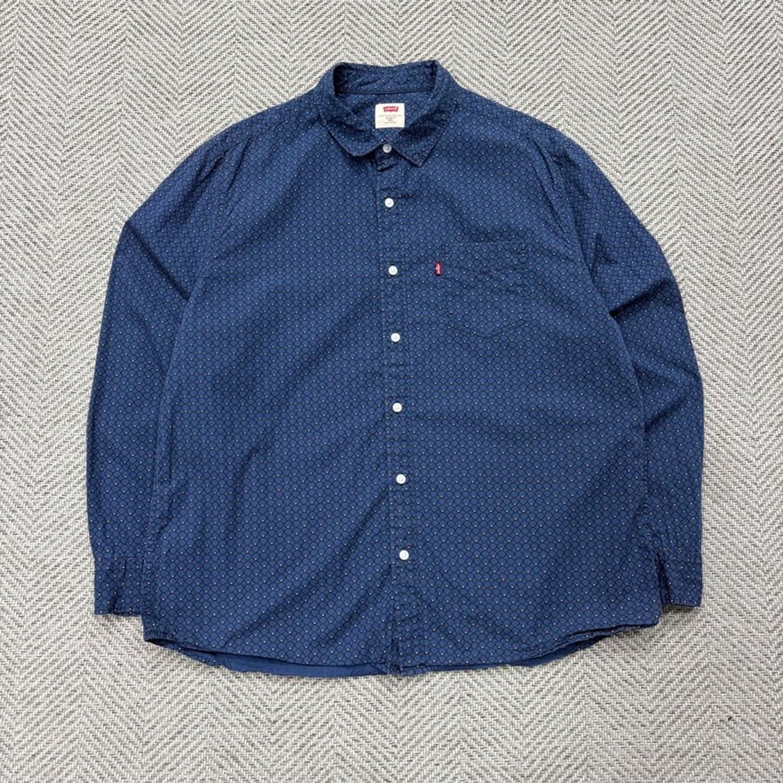 리바이스 베이직 패턴 셔츠 v2438 상품이미지1