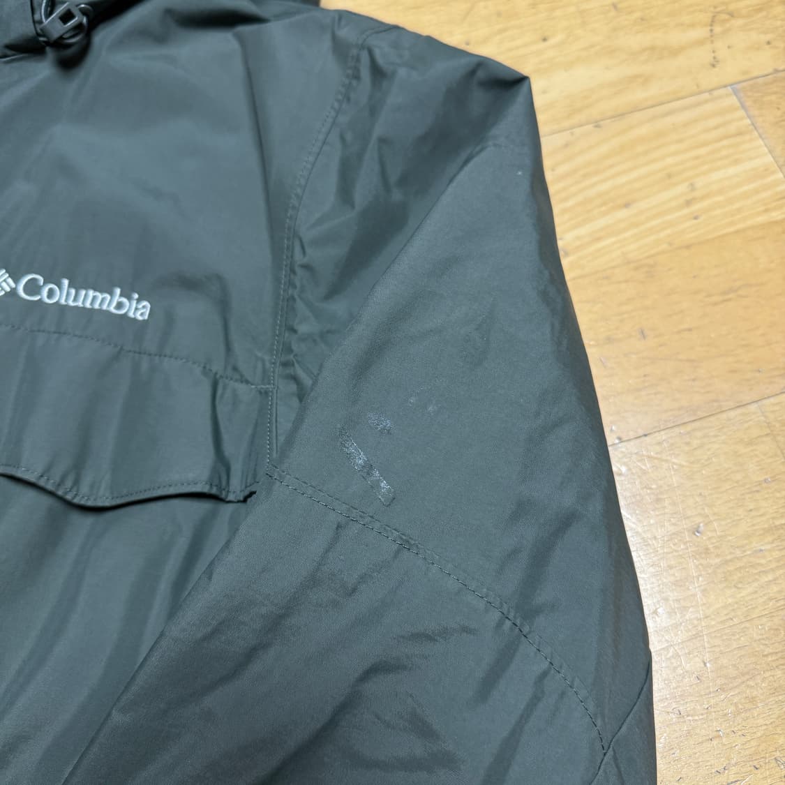 컬럼비아 바람막이 올리브 s 상품이미지3