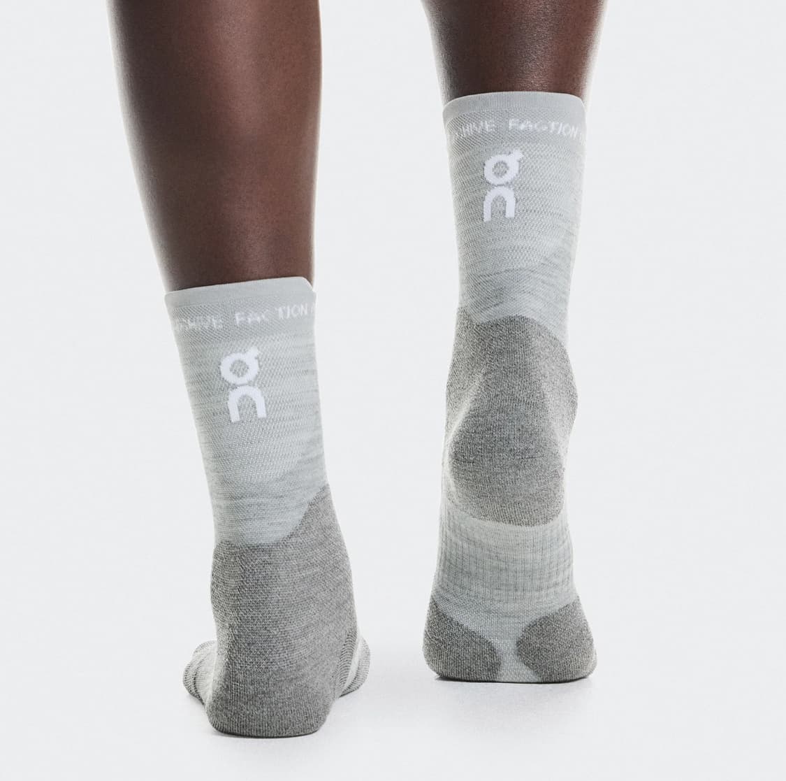 S 새제품. 온 러닝 x 파프 PAF 메리노 삭스 런닝 러닝 양말 그레이 상품이미지1