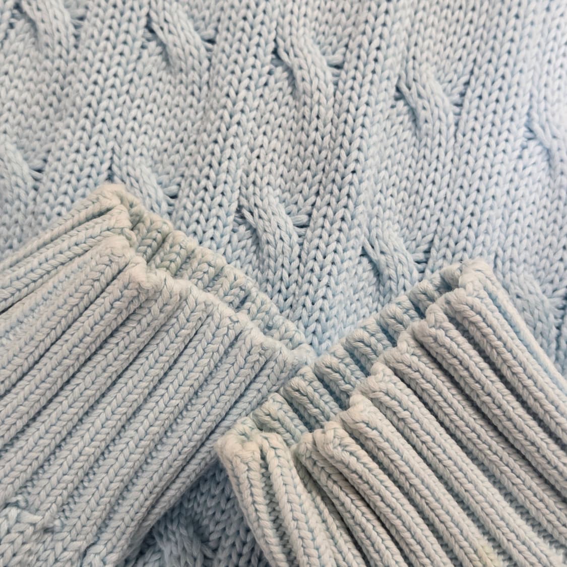 폴로랄프로렌 우먼 코튼 케이블 니트 M 상품이미지9