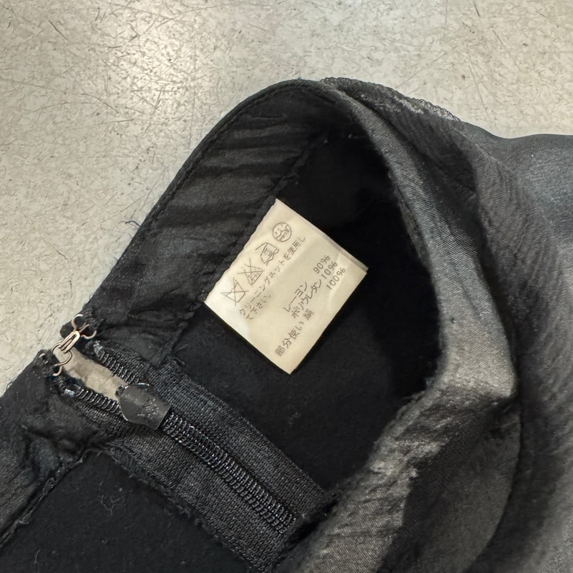 90s 이세이미야케 도트 스커트 상품이미지5