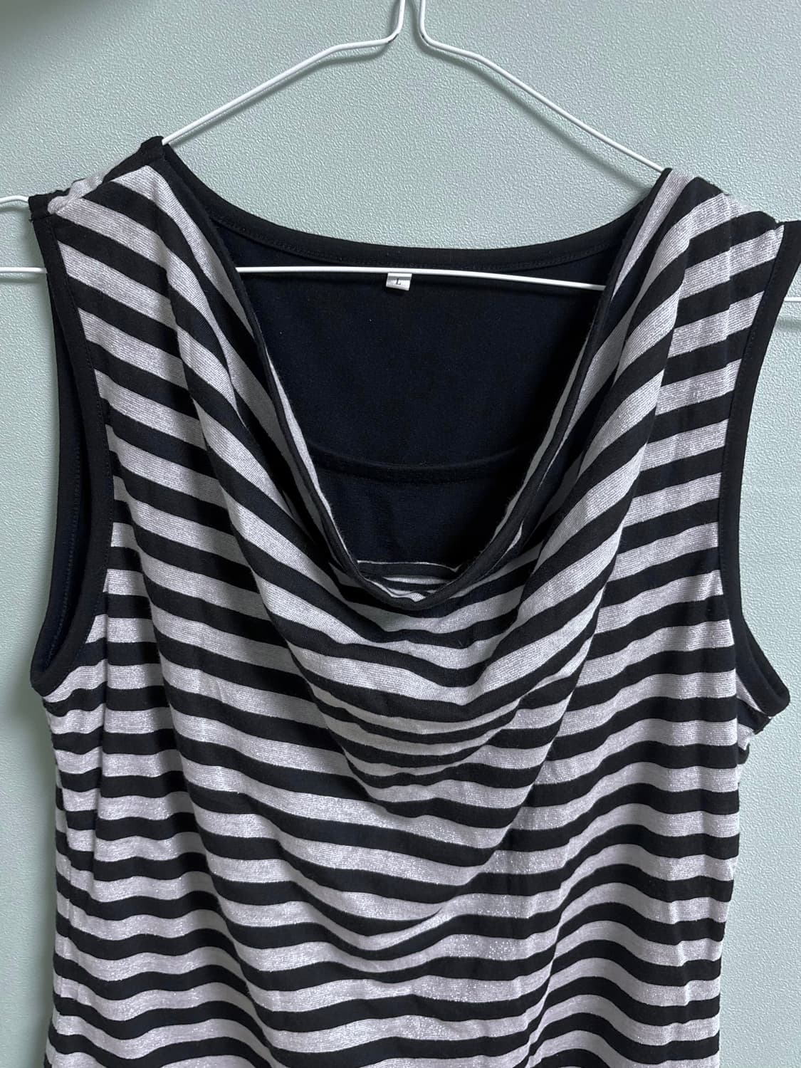 펑크 갸루 드레이핑 나시 슬립 y2k punk 상품이미지2