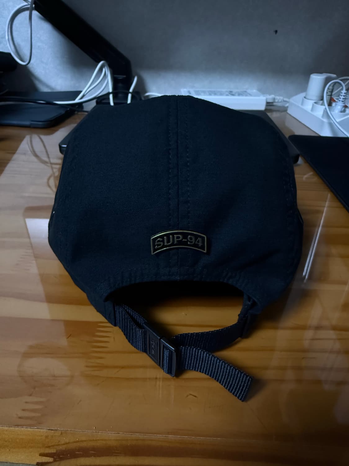 슈프림 밀리터리 캠프캡 24fw 블랙 상품이미지4