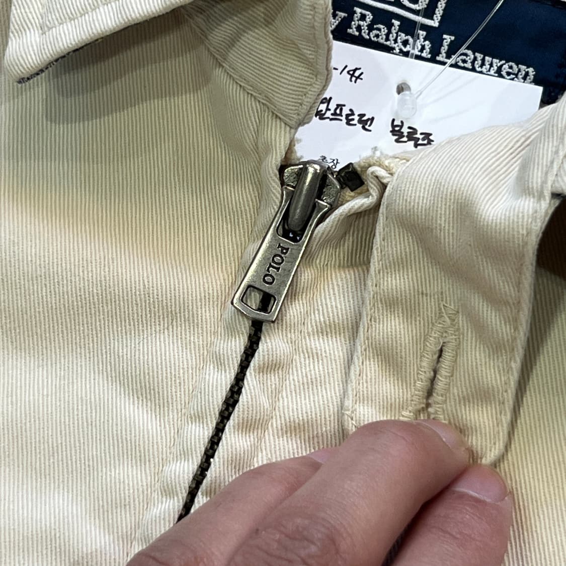 폴로 랄프로렌 블루종 스윙탑 자켓 상품이미지6