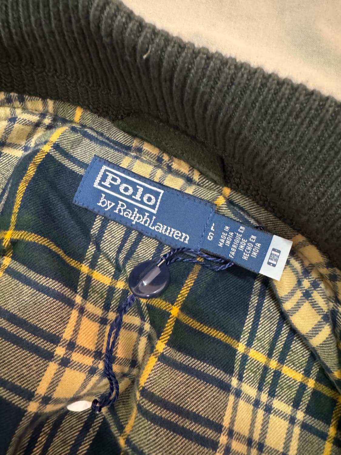 새제품 [L] Polo Ralph Lauren 스웨이드 A-1 자켓 상품이미지3