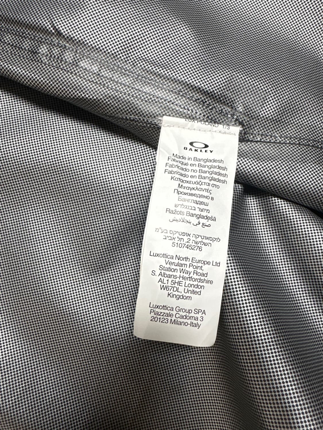 오클리 엘리먼츠 쉘 자켓 2.0 블랙 바람막이 상품이미지4