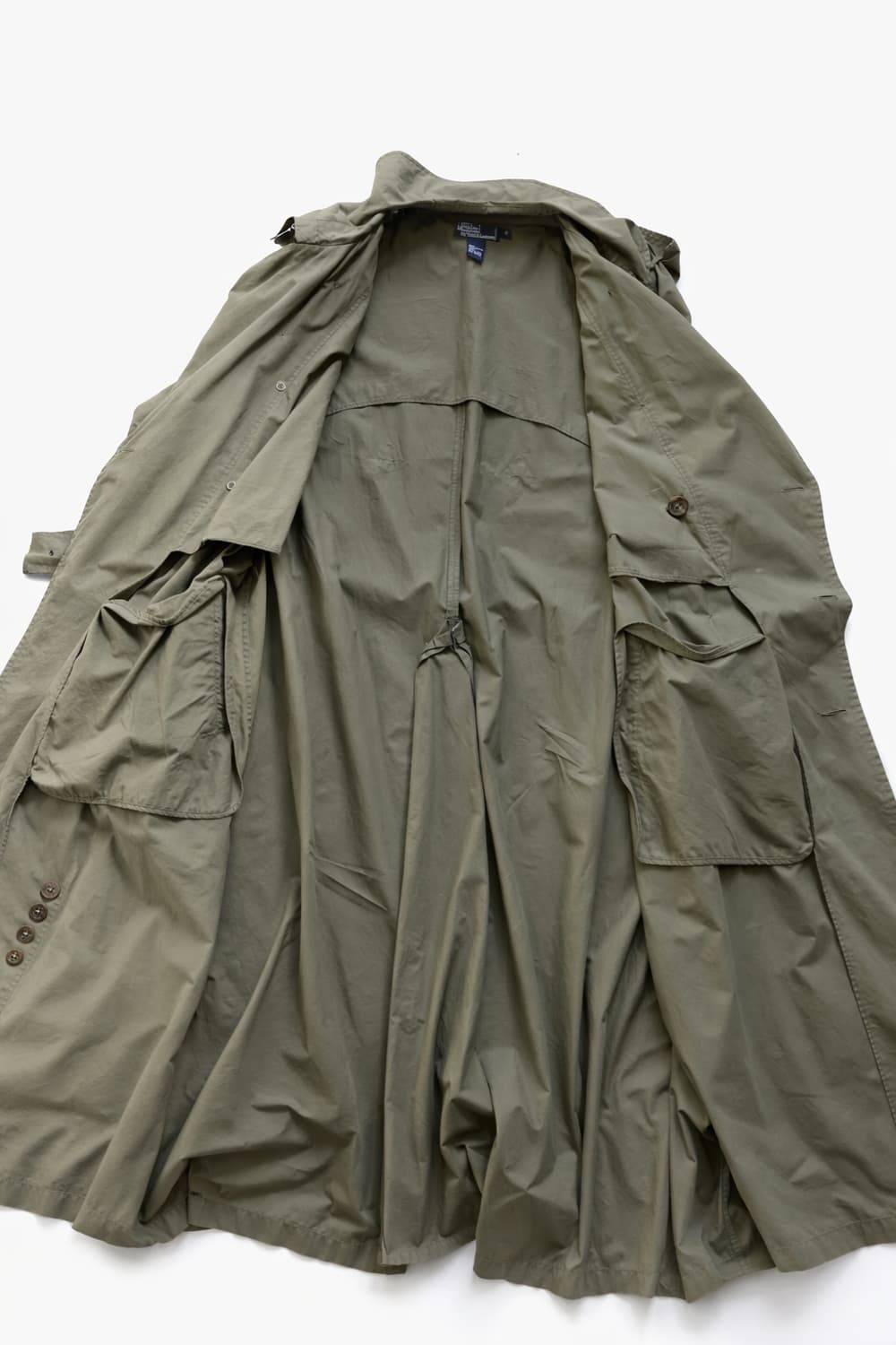 90s 폴로 랄프로렌 클래식 트렌치 코트 XL 상품이미지7
