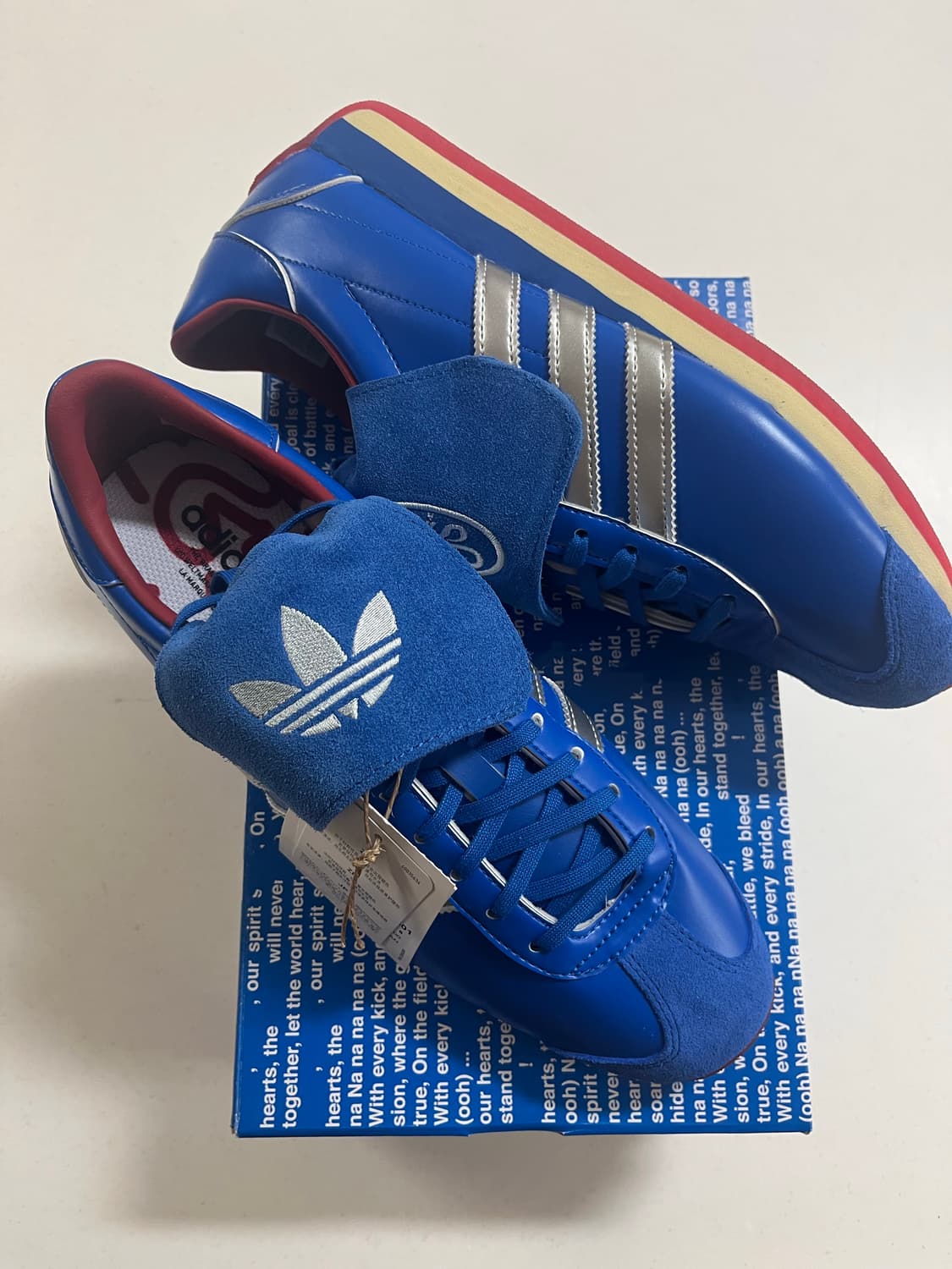 [275] 아디다스 x 예스아이씨 컨트리 OG 블루 매트 실버 상품이미지1