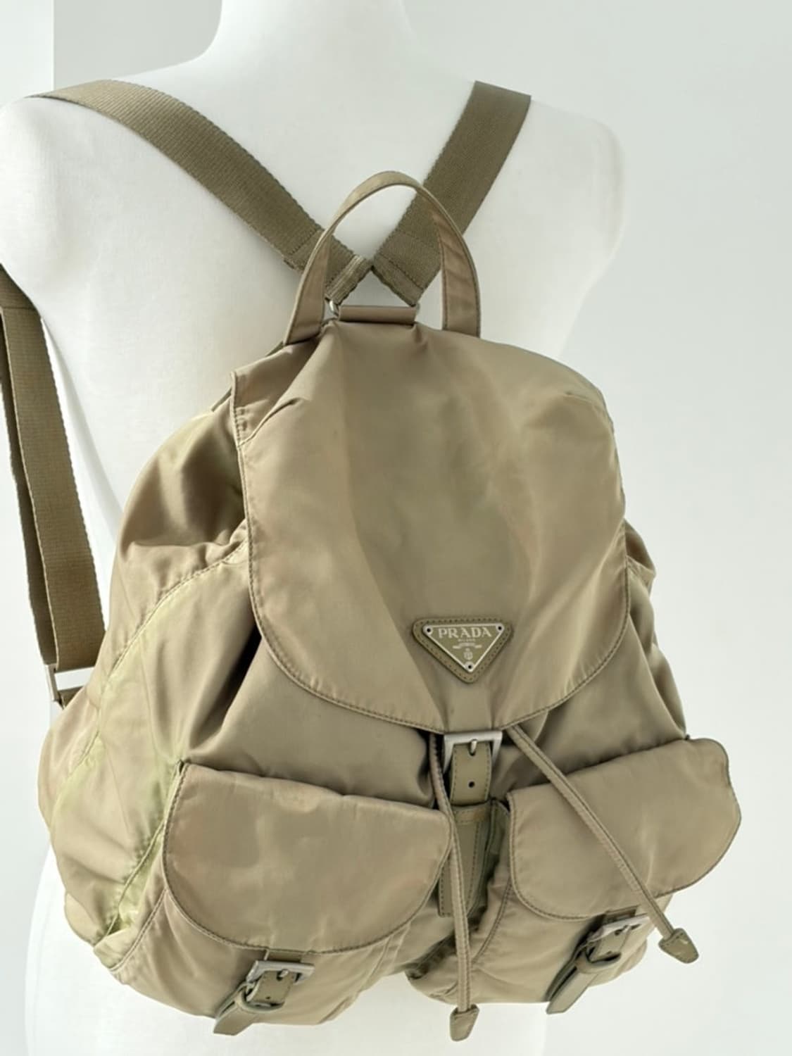 빈티지 프라다 백팩 (m) -샌드베이지 상품이미지3