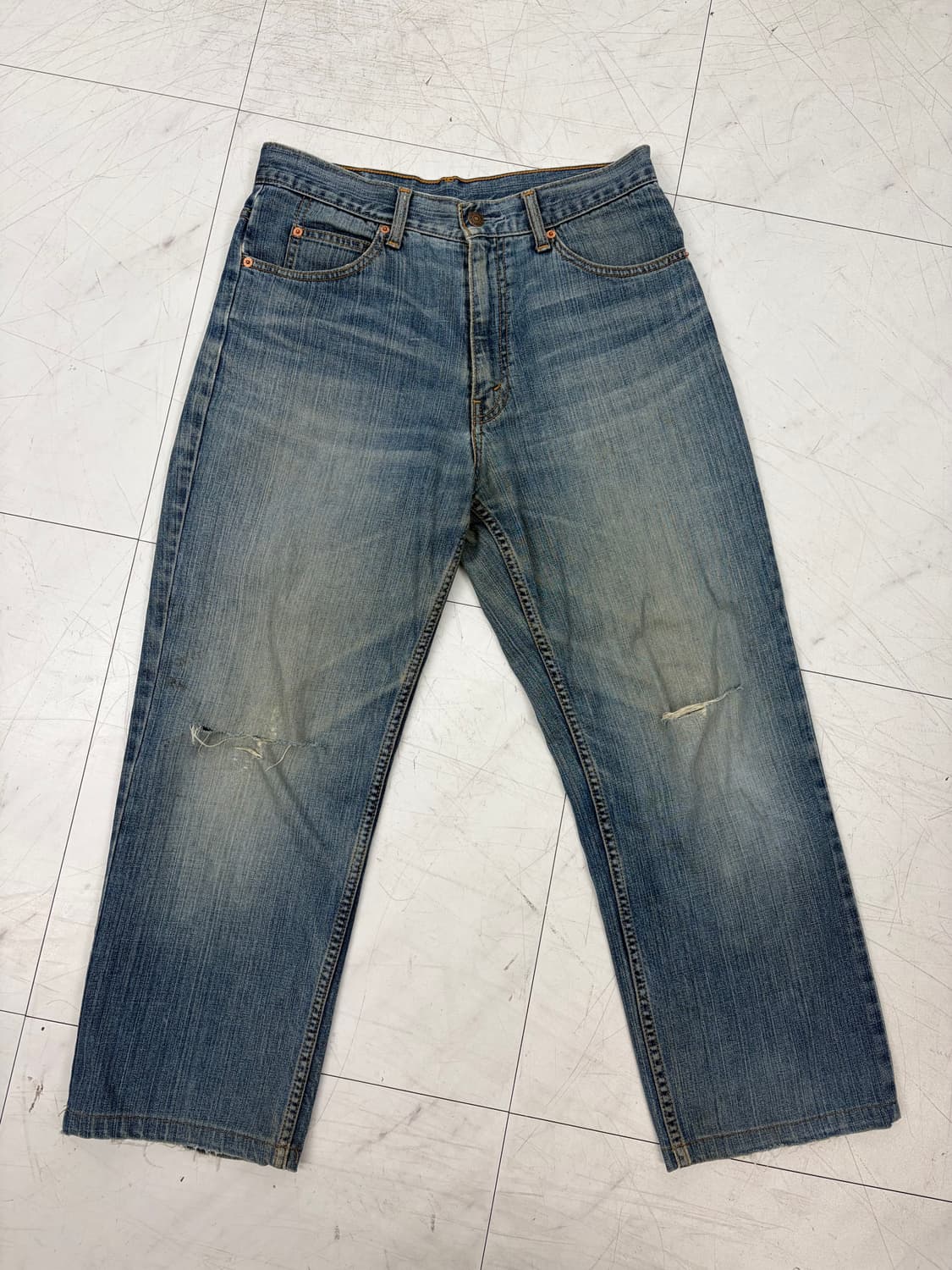 a301) 32 리바이스 00's 오렌지탭 220 스트레이트 상품이미지7