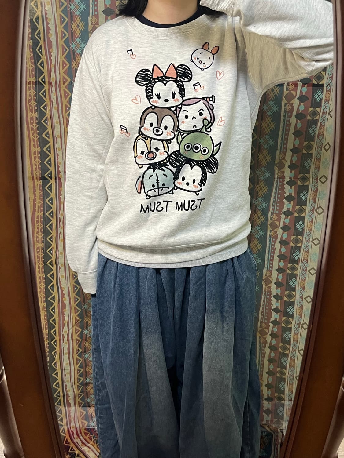 Disney 디즈니 썸썸 맨투맨 상품이미지3