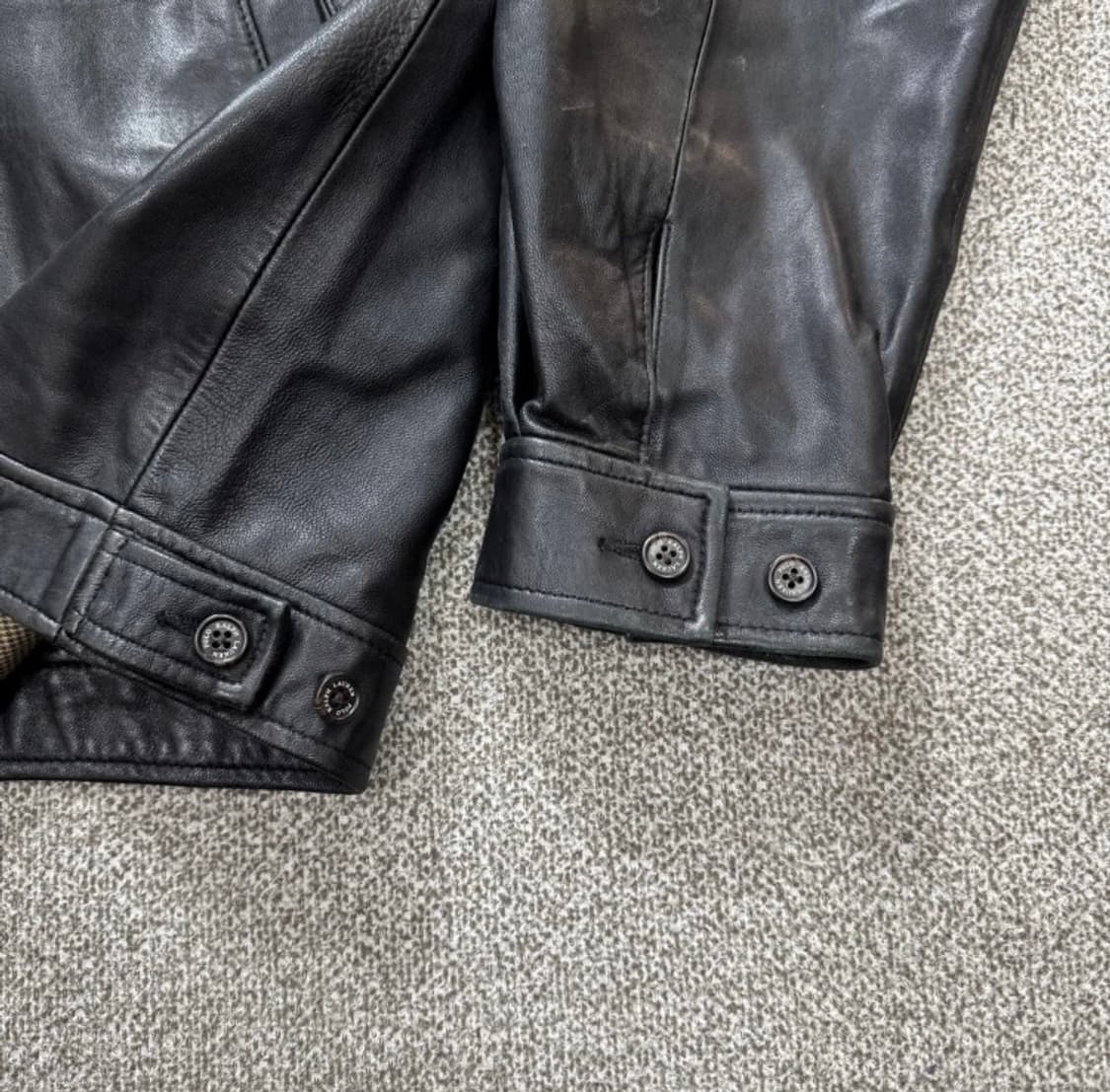 폴로 램스킨 레더자켓 상품이미지3