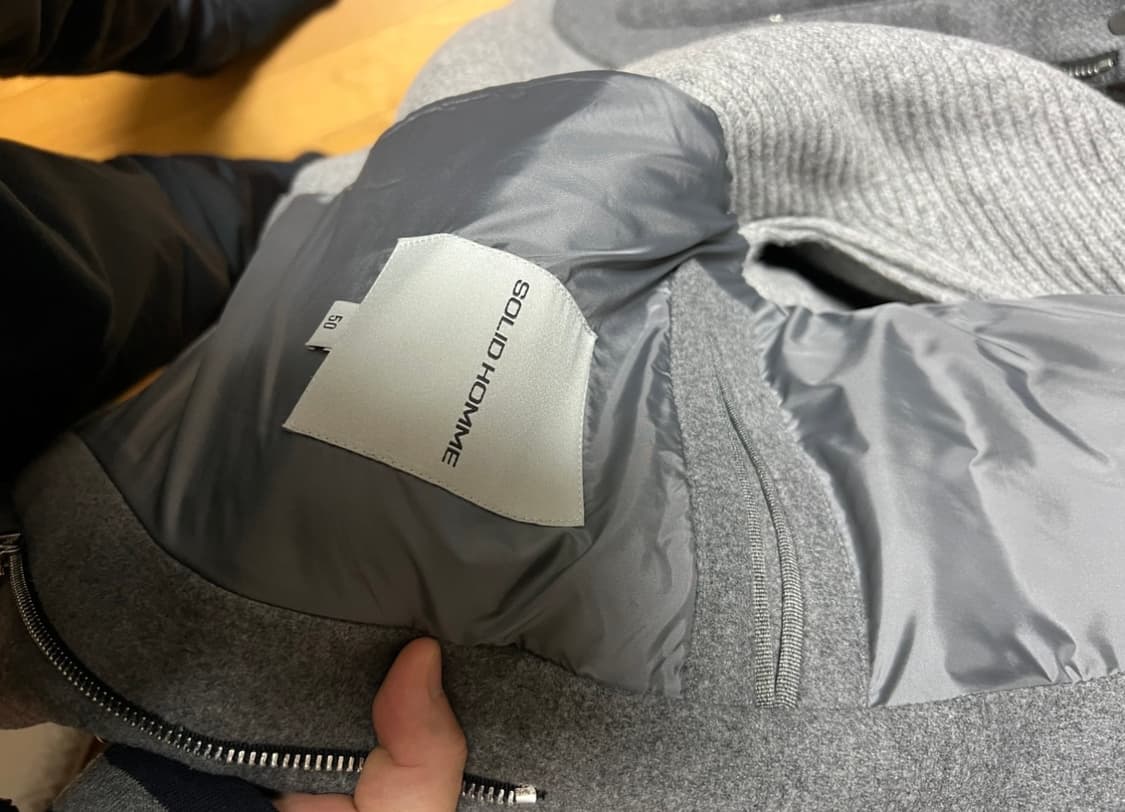 솔리드옴므 니트구스다운 상품이미지3