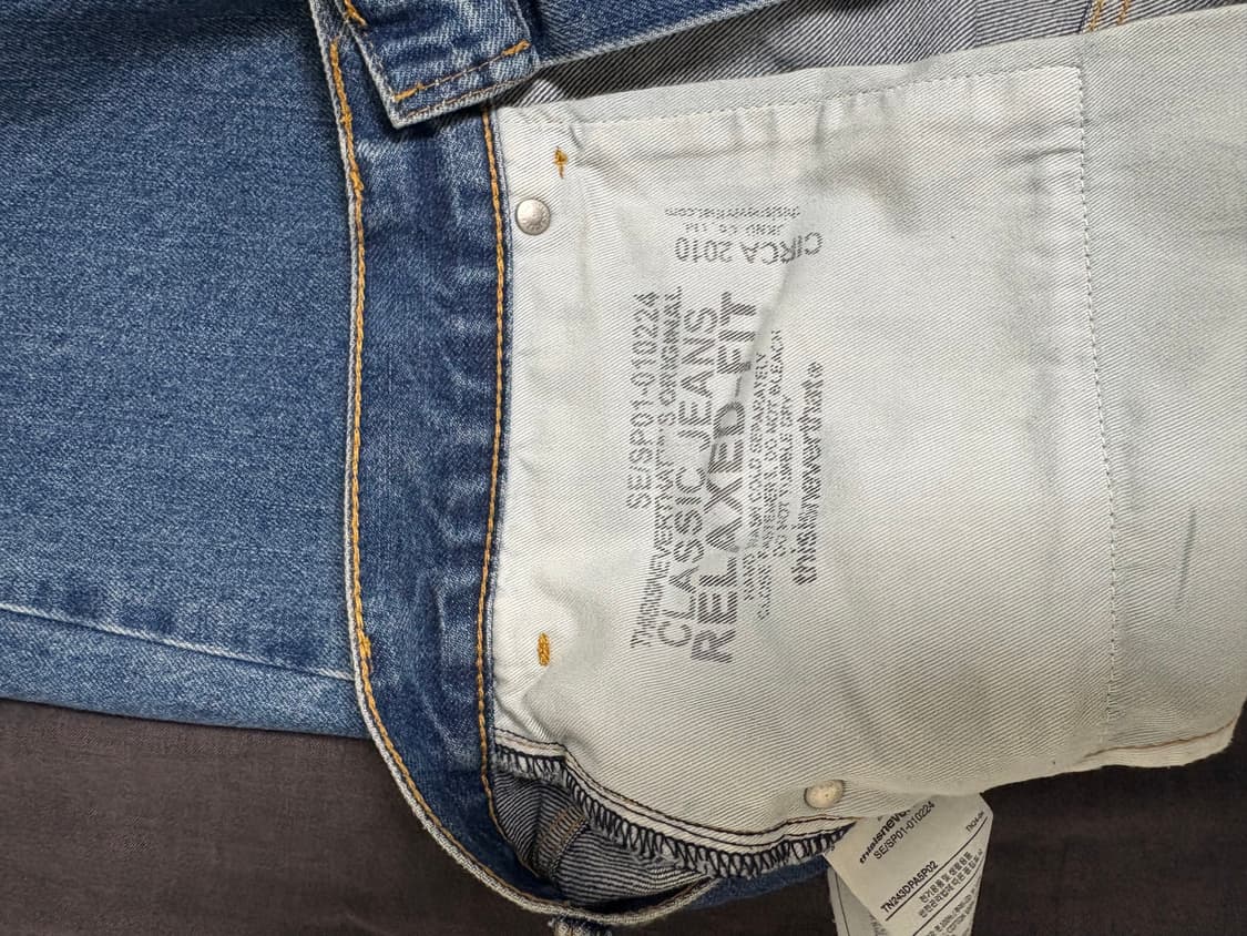 Thisisneverthat relaxed fit denim L 상품이미지3
