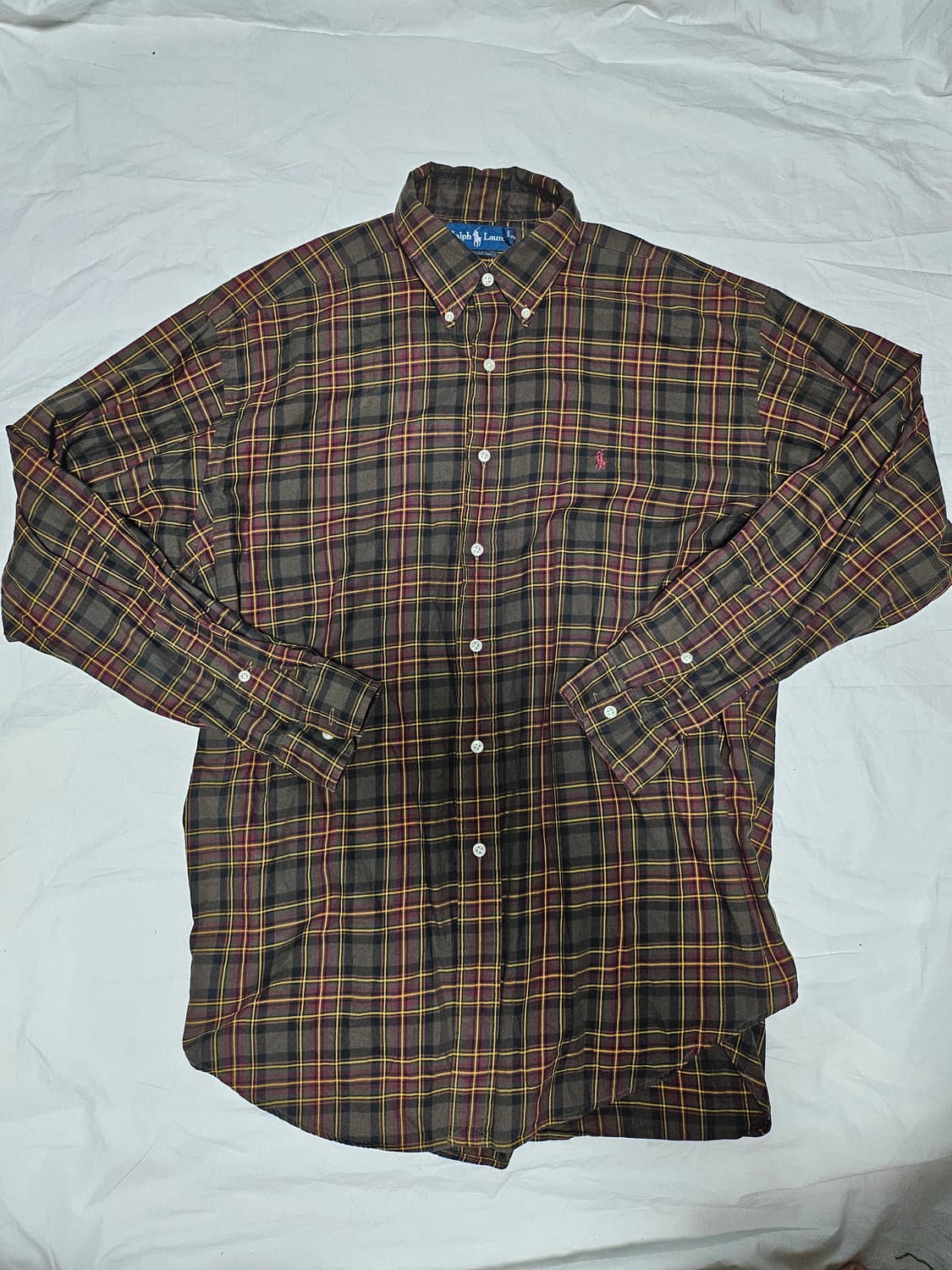 폴로랄프로렌 그래니룩 노바체크 셔츠 L 상품이미지1