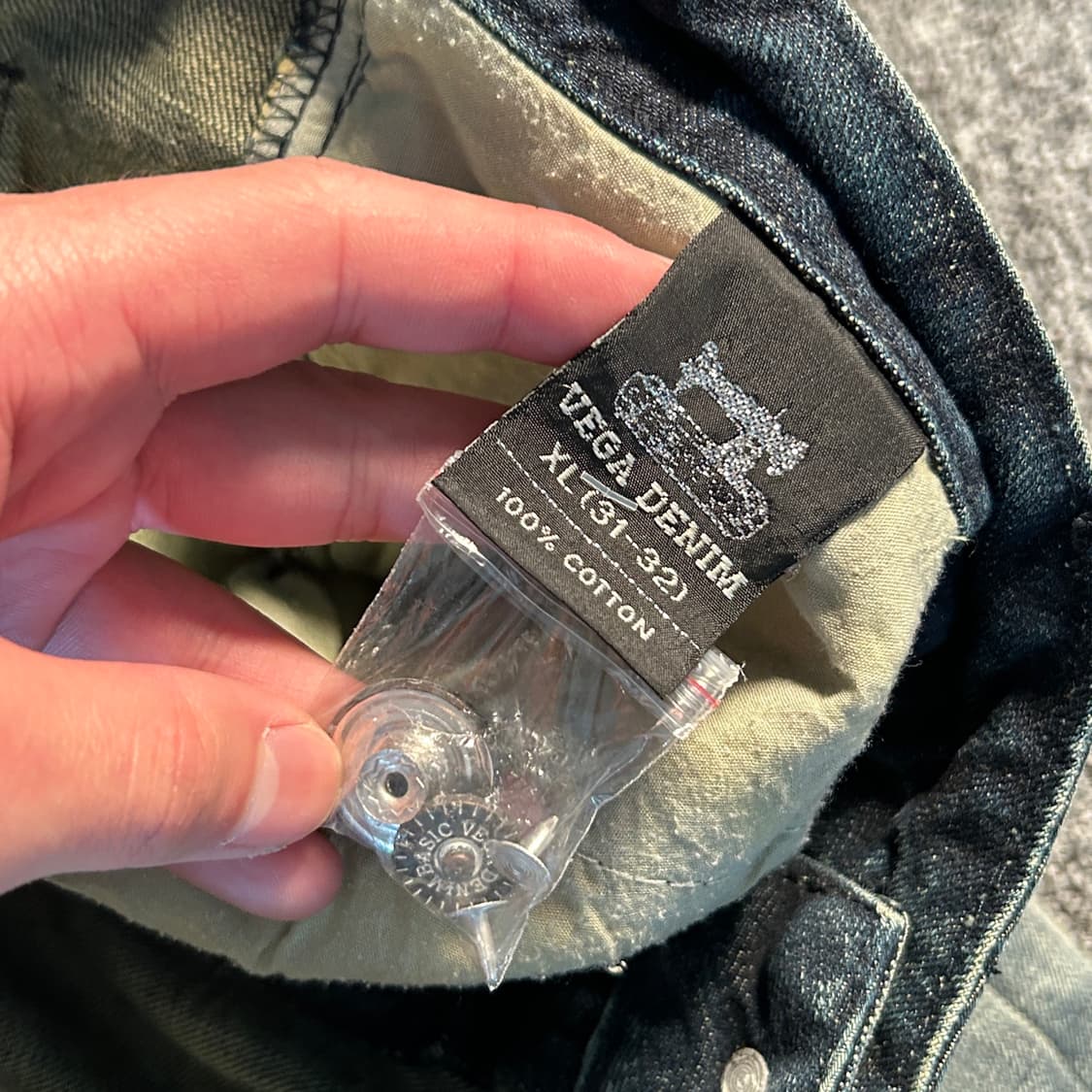 VEGA DENIM 빈티지 워싱 데미지 데님 팬츠 상품이미지9