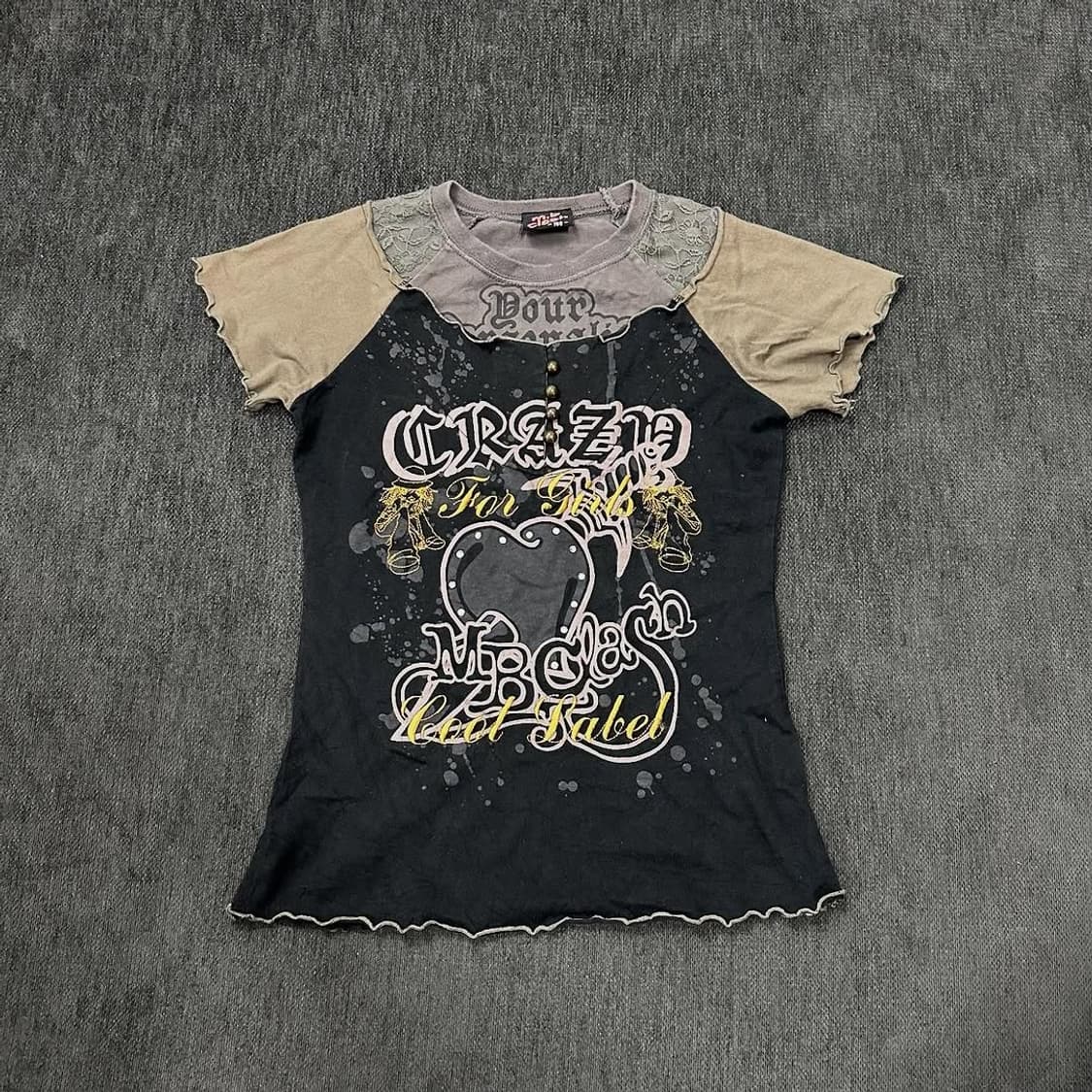 kitsch y2k printing short 상품이미지1