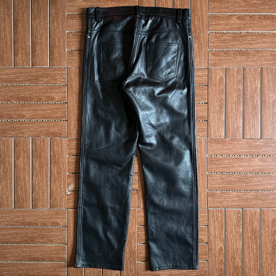 Horn Works cow-hide leather pants 상품이미지2