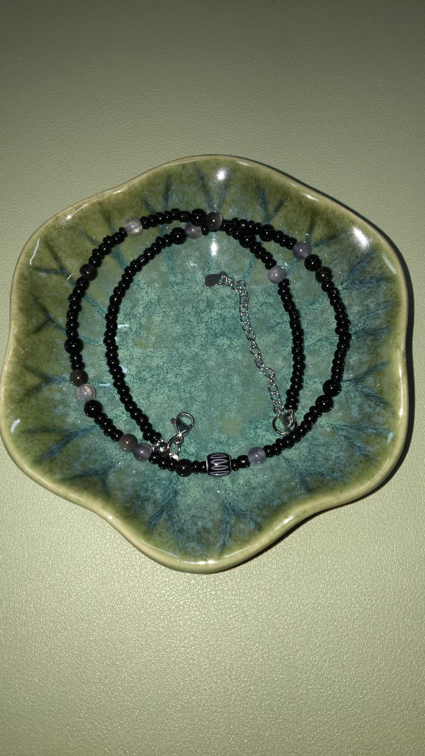 원석 비즈 목걸이 상품이미지1