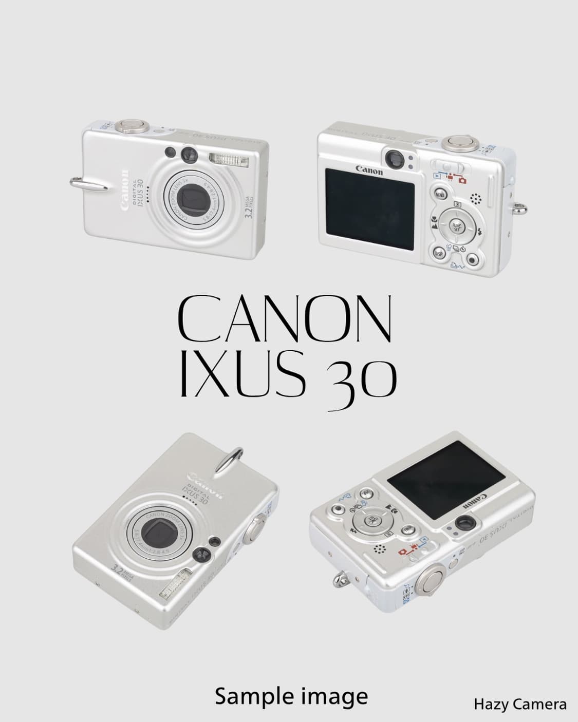 CANON IXUS 30 캐논 익서스 30 빈티지 디지털카메라 디카 상품이미지2
