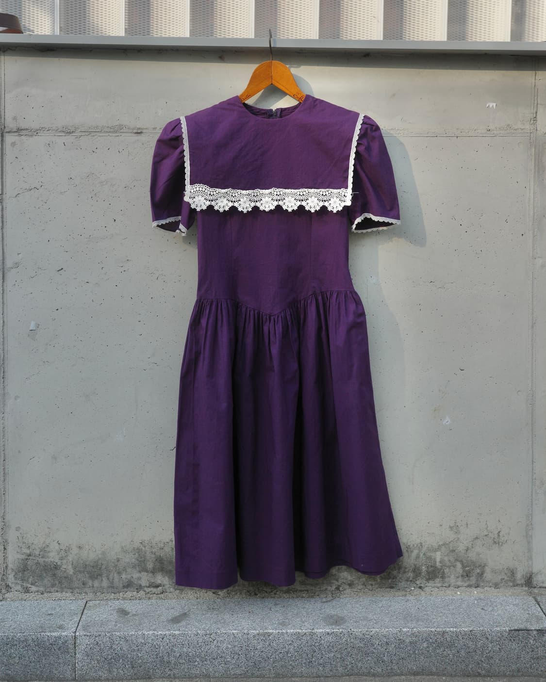 70s Gunne Sax 스퀘어 플랩 원피스 상품이미지1