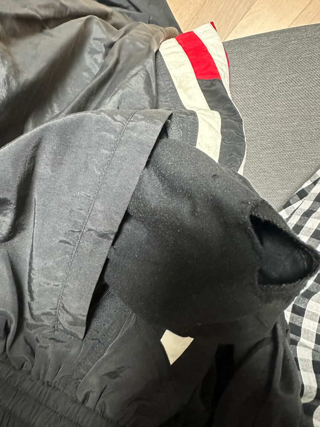 (50)발렌시아가 스포티B트랙 팬츠 블랙 상품이미지2