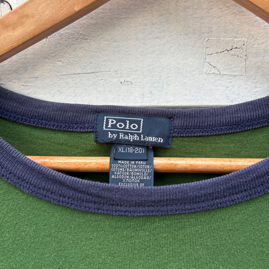 Polo 폴로 빅포니 링거티 반팔 티셔츠 상품이미지3