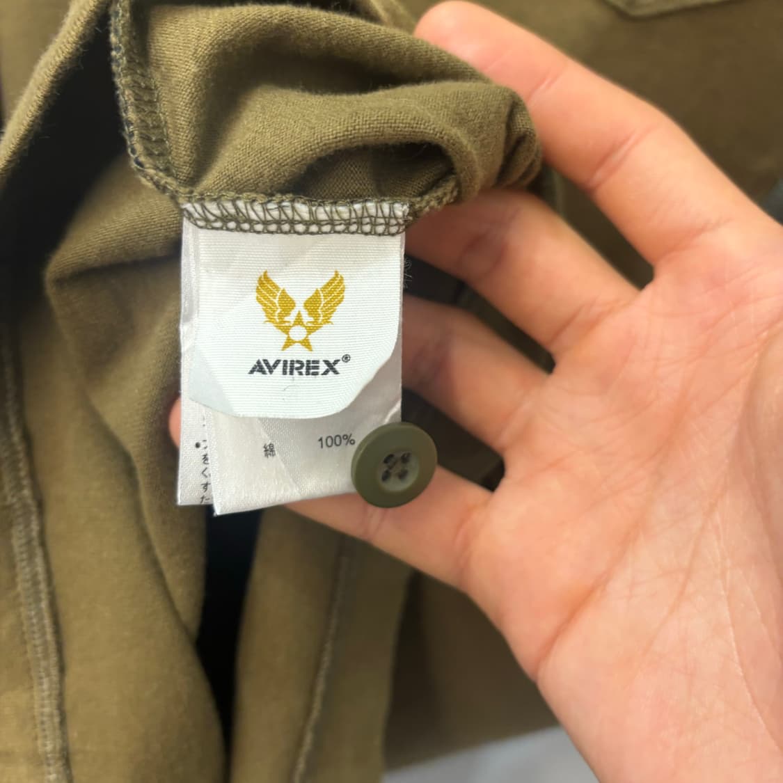 아비렉스 카키 반팔 티셔츠 2XL 상품이미지8
