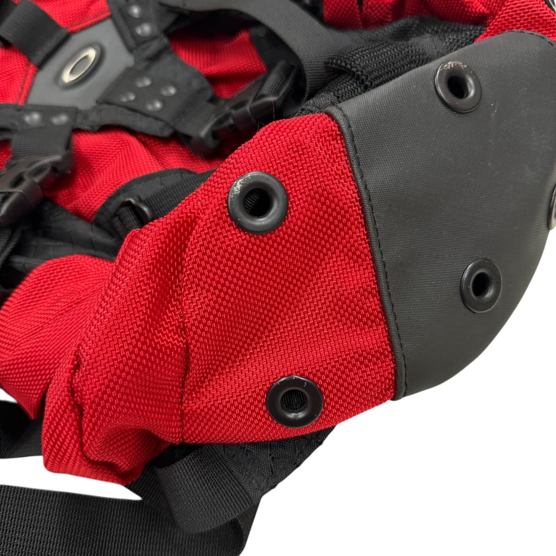 오클리 빈티지 아이콘 Y2K 나일론 레드 미니백팩 가방 상품이미지6