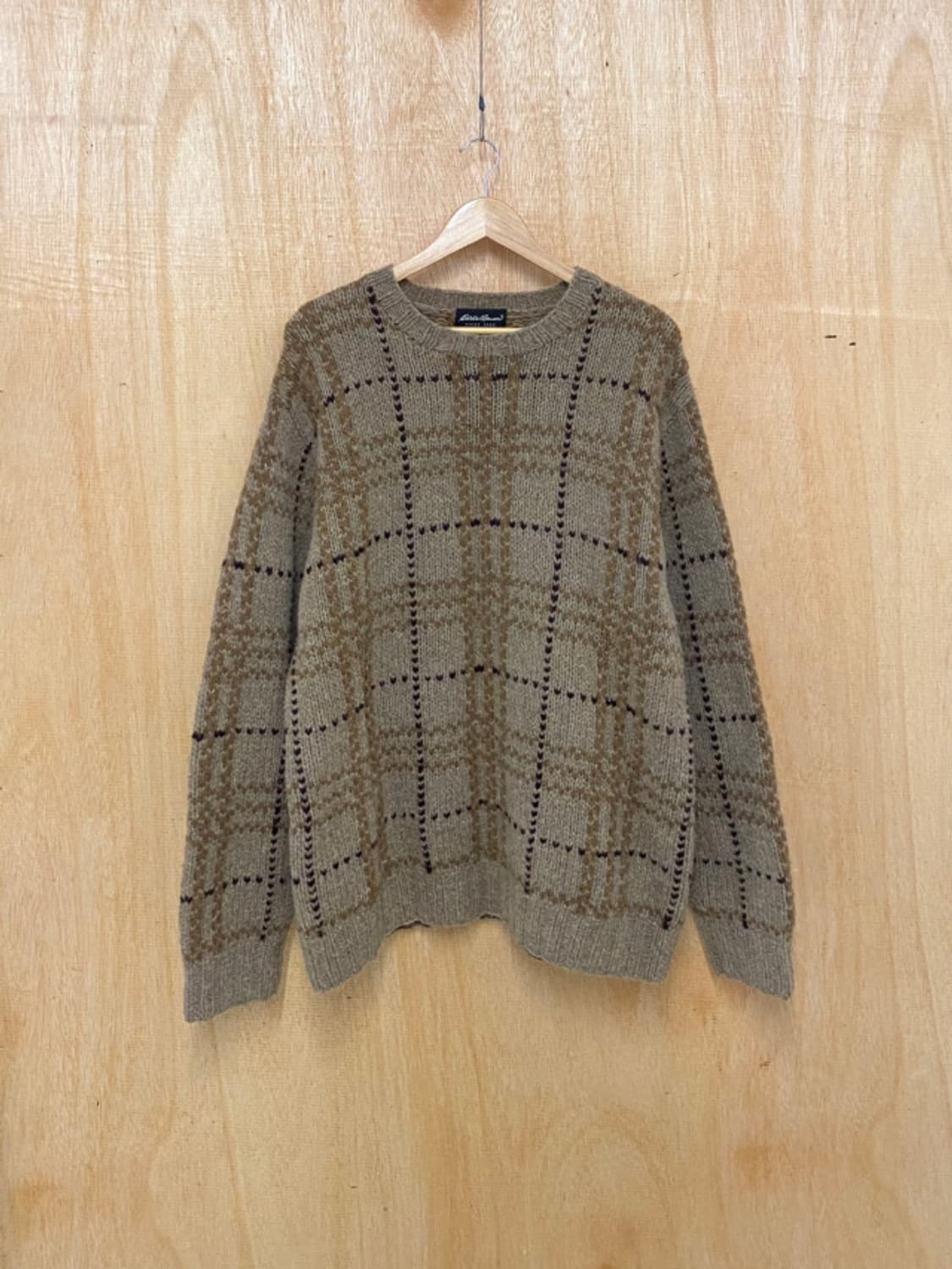 EDDIE BAUER check knit 상품이미지3